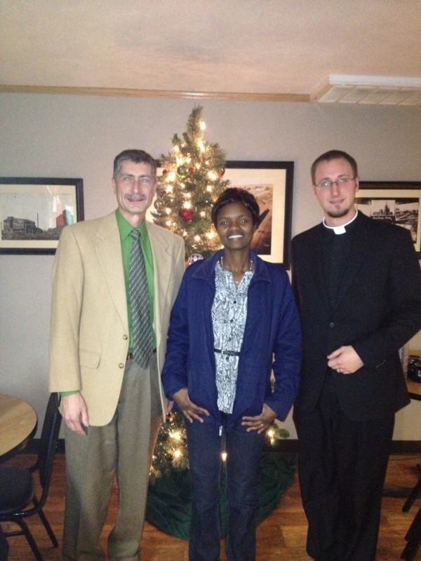 Eunita, pastor Sean Daenzer, & Bob Wurl 
