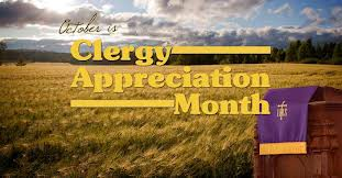 Pastor appreciation month