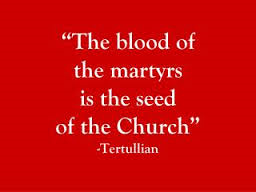 blood of martyrs