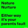 nature nuture